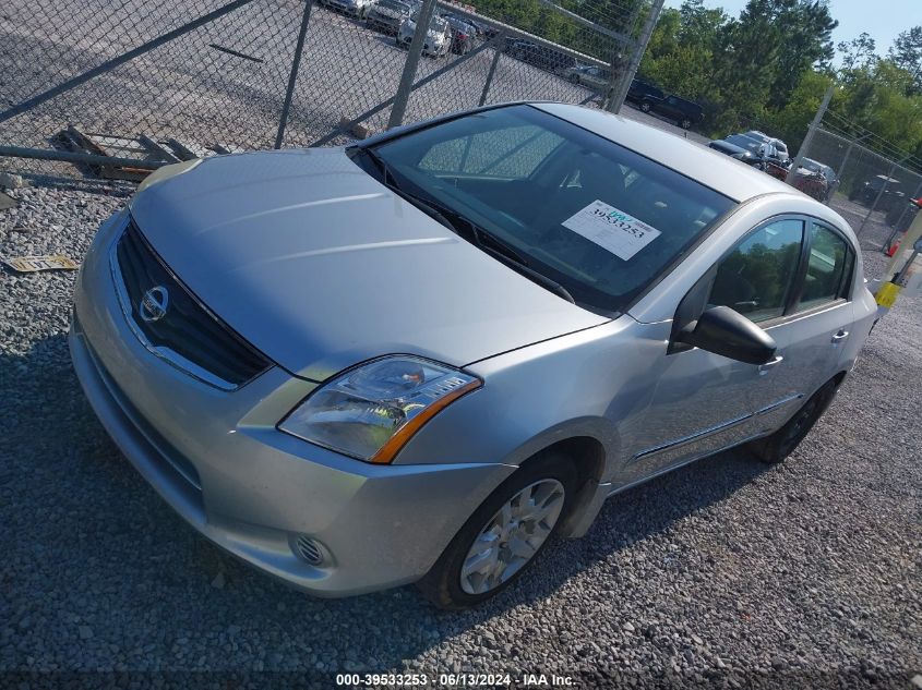 2012 Nissan Sentra 2.0 S VIN: 3N1AB6AP8CL747756 Lot: 39533253