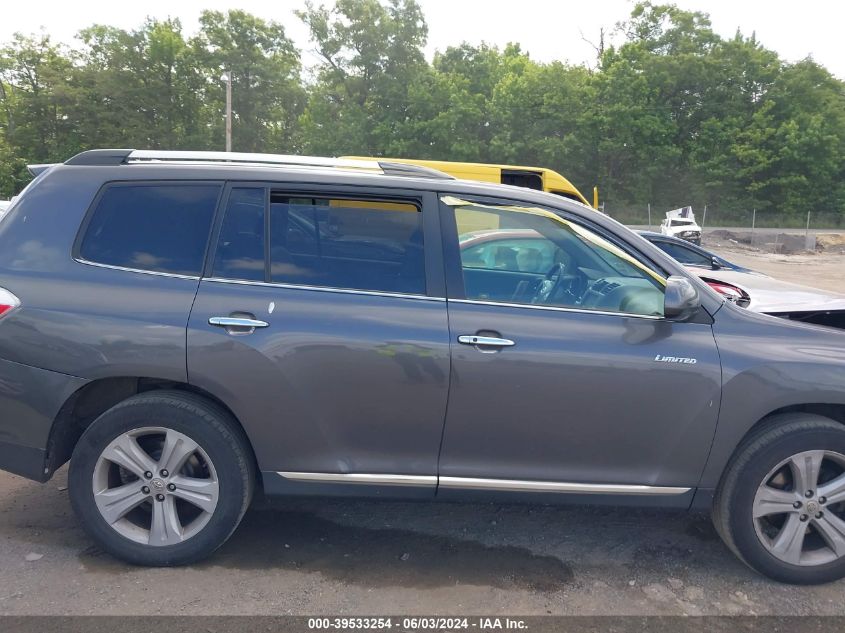 2012 Toyota Highlander Limited V6 VIN: 5TDDK3EH6CS116848 Lot: 39533254