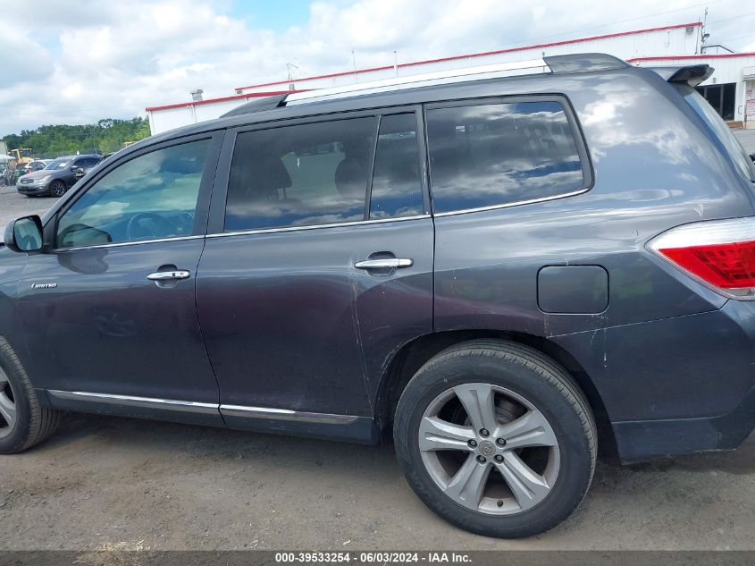2012 Toyota Highlander Limited V6 VIN: 5TDDK3EH6CS116848 Lot: 39533254