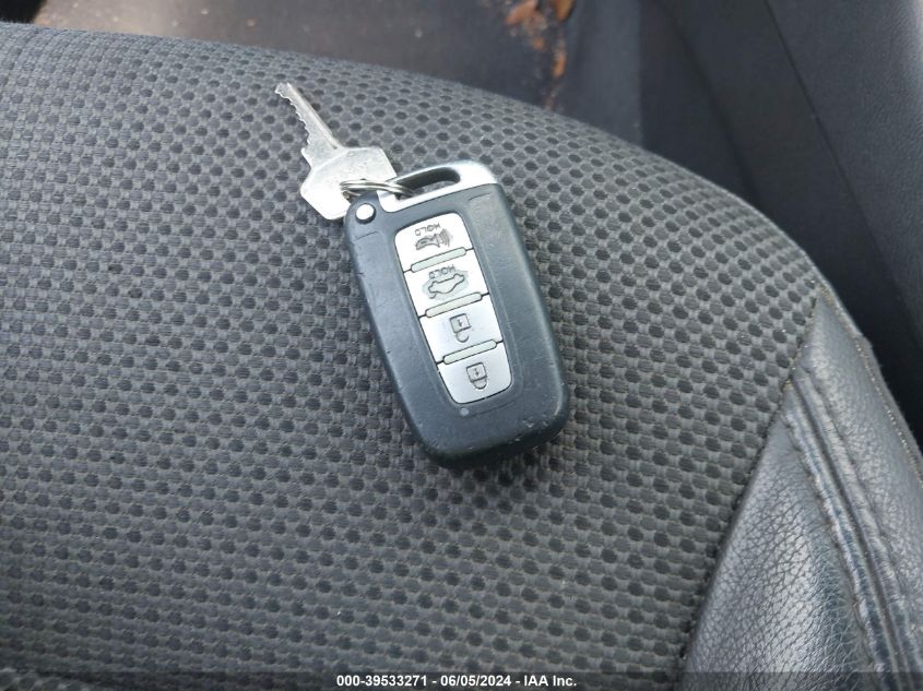 2013 Hyundai Sonata Se VIN: 5NPEC4AC5DH536402 Lot: 39533271