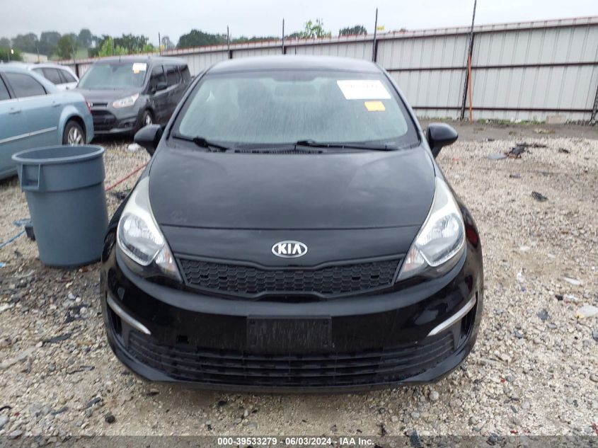 2017 Kia Rio Lx VIN: KNADM4A33H6109550 Lot: 39533279