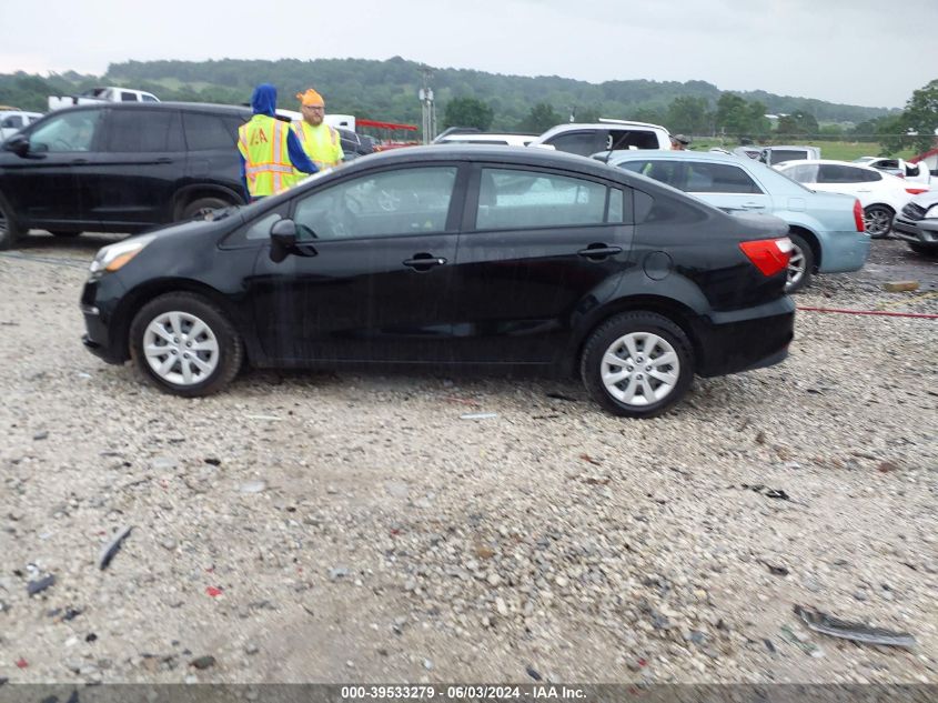 2017 Kia Rio Lx VIN: KNADM4A33H6109550 Lot: 39533279