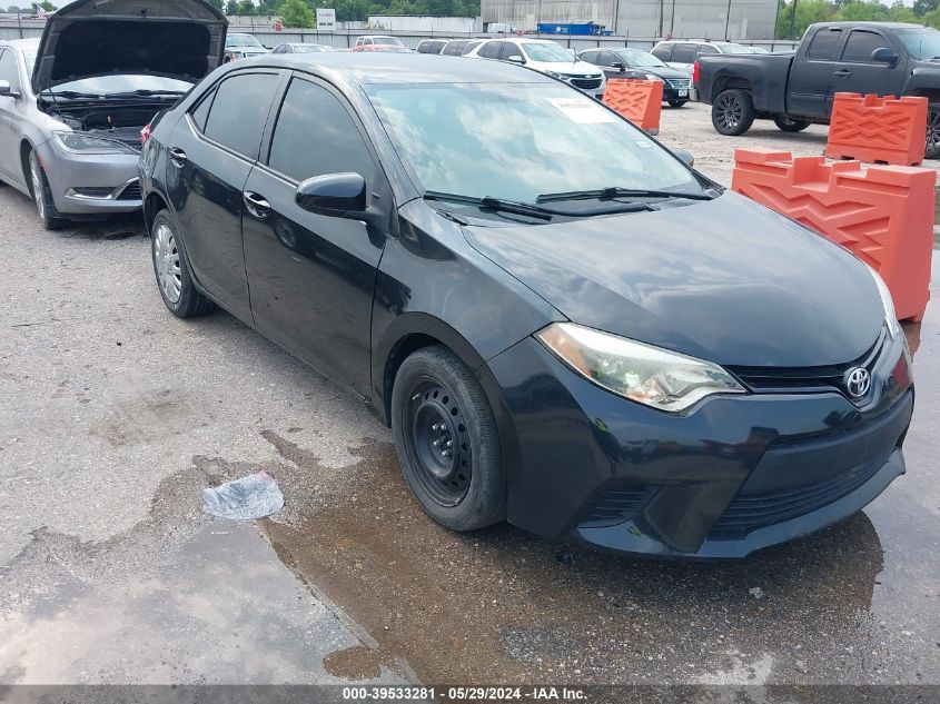 2015 TOYOTA COROLLA LE - 5YFBURHE8FP306444