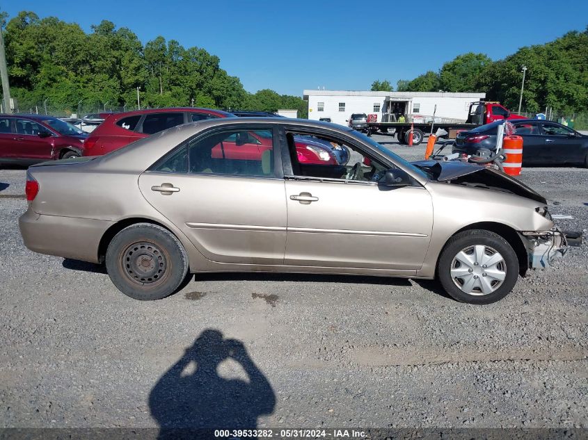 2005 Toyota Camry Std VIN: 4T1BE32K35U522157 Lot: 39533282