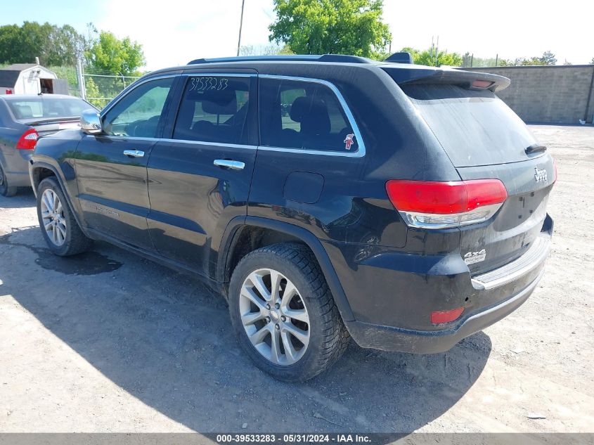 2017 Jeep Grand Cherokee Limited VIN: 1C4RJFBGXHC624481 Lot: 39533283