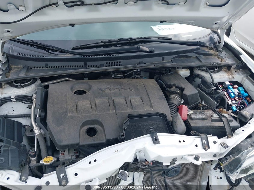 2017 Toyota Corolla Le VIN: 5YFBURHE4HP646354 Lot: 39533290