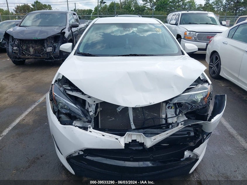 2017 Toyota Corolla Le VIN: 5YFBURHE4HP646354 Lot: 39533290