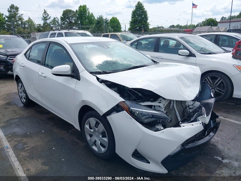 2017 Toyota Corolla Le VIN: 5YFBURHE4HP646354 Lot: 39533290