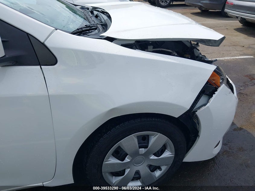 2017 Toyota Corolla Le VIN: 5YFBURHE4HP646354 Lot: 39533290