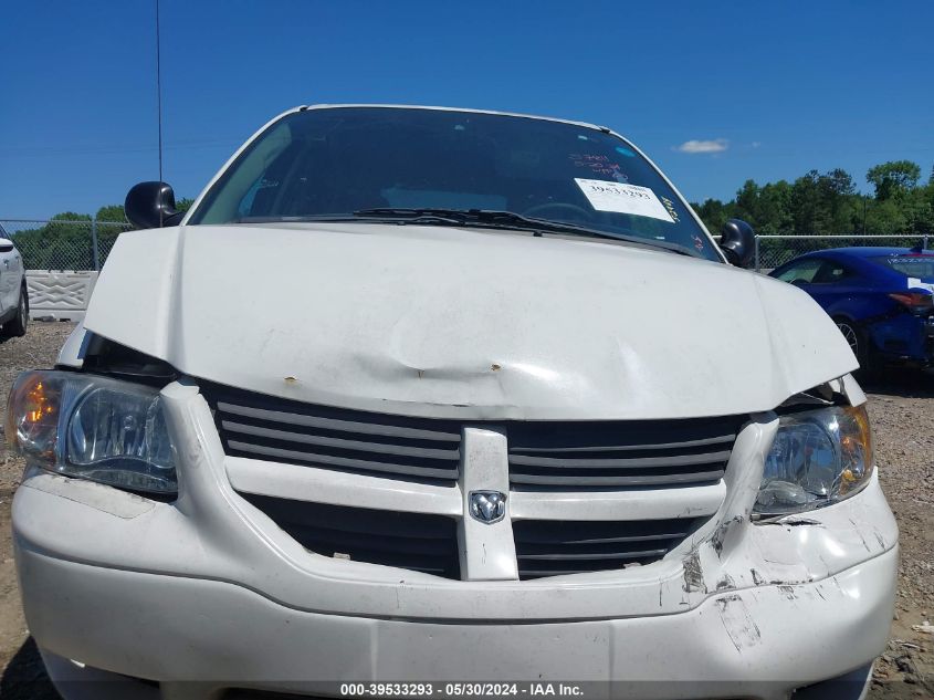 2006 Dodge Caravan Sxt VIN: 1D4GP45R36B743048 Lot: 39533293