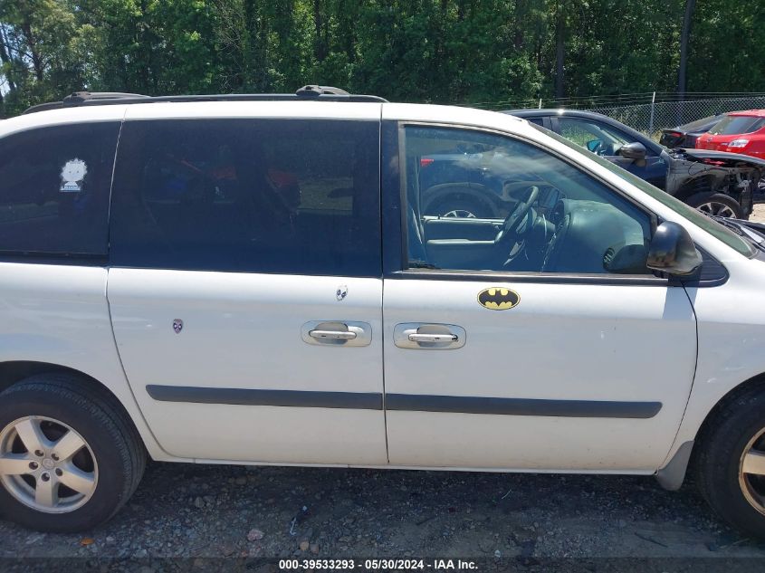 2006 Dodge Caravan Sxt VIN: 1D4GP45R36B743048 Lot: 39533293