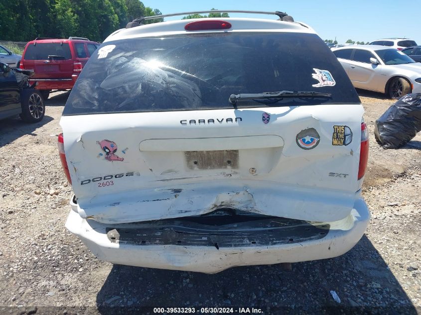 2006 Dodge Caravan Sxt VIN: 1D4GP45R36B743048 Lot: 39533293