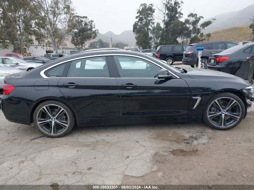 2018 BMW 430I Gran Coupe VIN: WBA4J1C5XJBG78031 Lot: 39533301