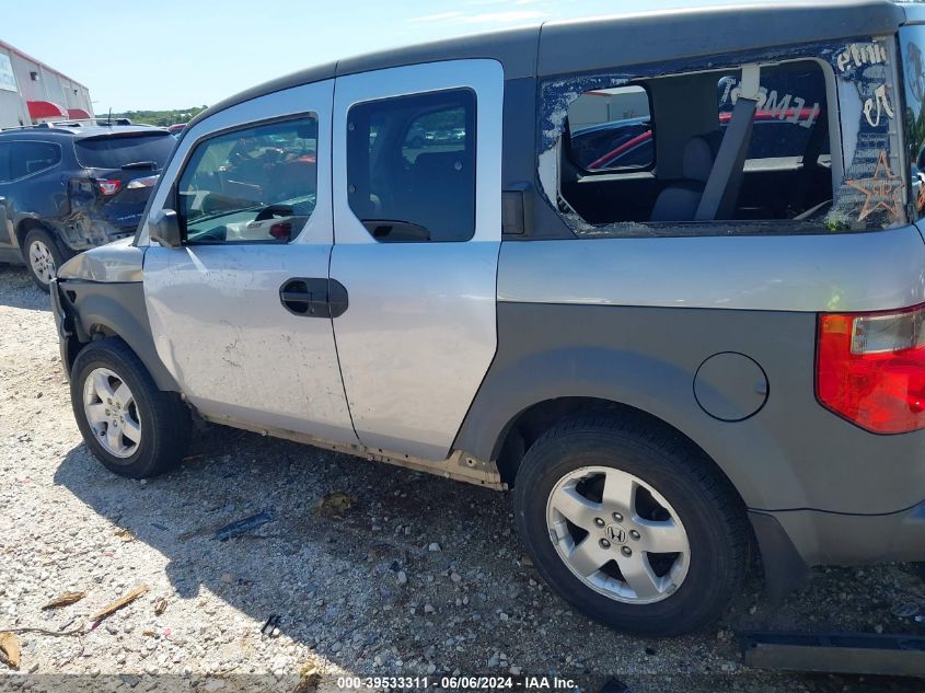 2003 Honda Element Ex VIN: 5J6YH17593L003673 Lot: 39533311