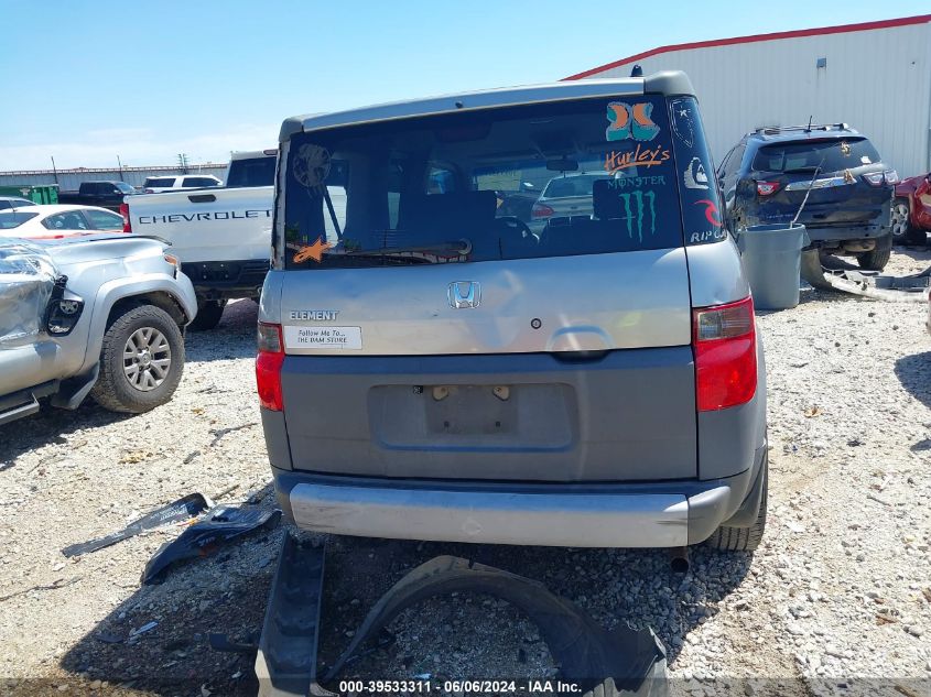 2003 Honda Element Ex VIN: 5J6YH17593L003673 Lot: 39533311