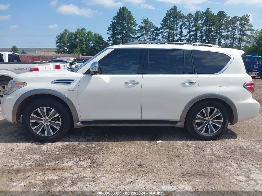 2017 Nissan Armada Sl VIN: JN8AY2ND4H9005749 Lot: 39533323