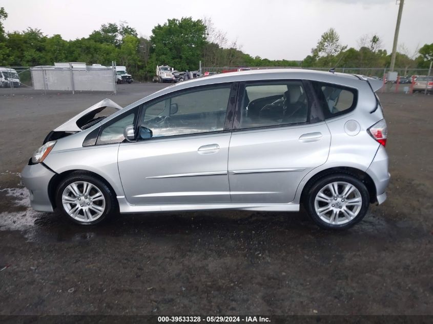 2011 Honda Fit Sport VIN: JHMGE8H58BC001668 Lot: 39533328