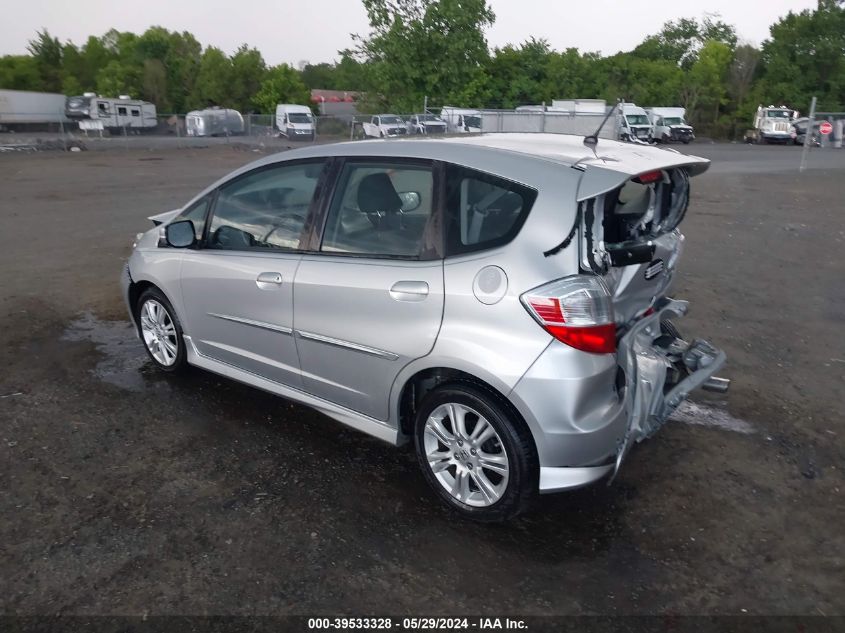 2011 Honda Fit Sport VIN: JHMGE8H58BC001668 Lot: 39533328