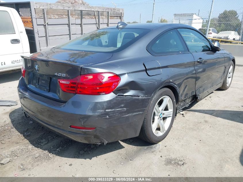 2015 BMW 428I VIN: WBA3N7C56FK225421 Lot: 39533329