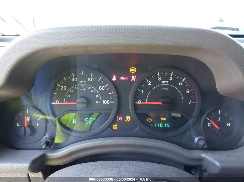 2007 Jeep Wrangler Unlimited X VIN: 1J4GA39177L100589 Lot: 39533336