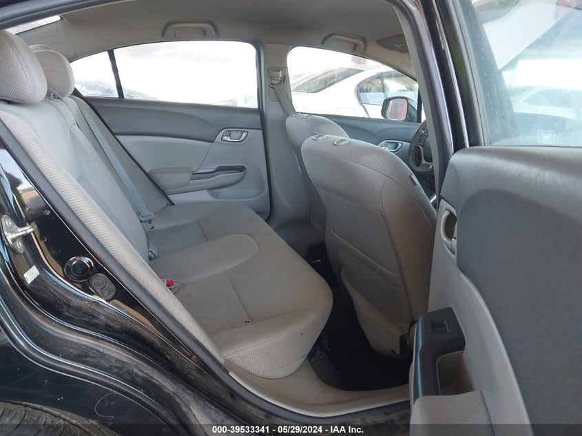 2012 Honda Civic Lx VIN: 2HGFB2E50CH567105 Lot: 39533341