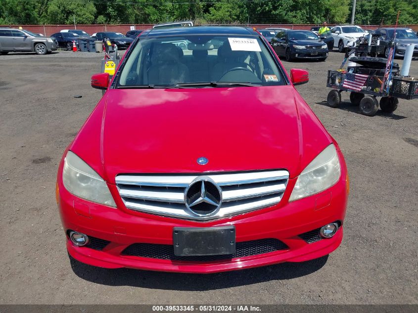2010 Mercedes-Benz C 300 VIN: WDDGF8BB6AR103534 Lot: 39533345