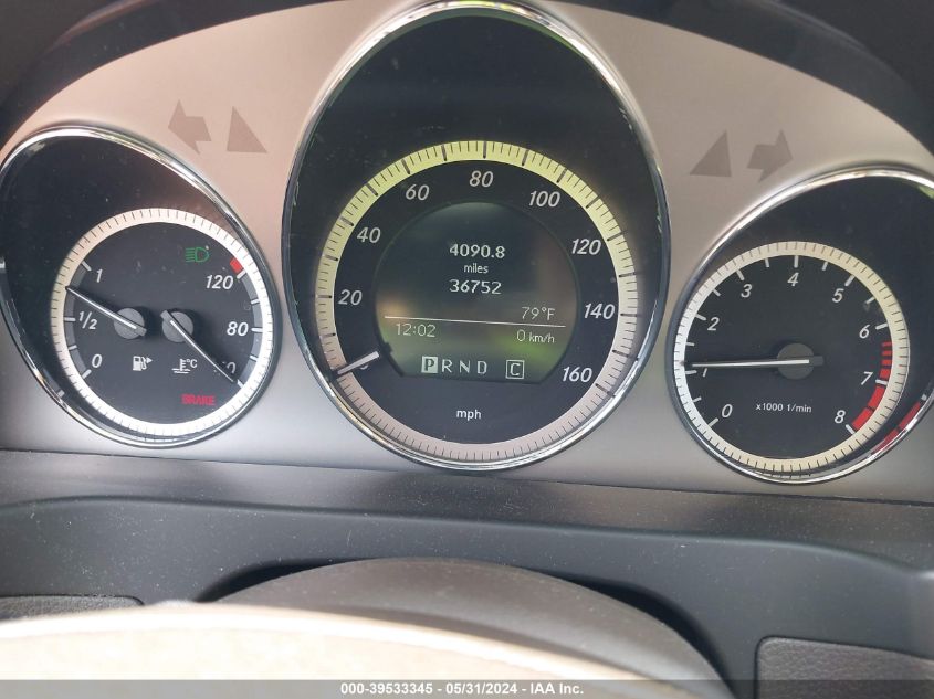 2010 Mercedes-Benz C 300 VIN: WDDGF8BB6AR103534 Lot: 39533345