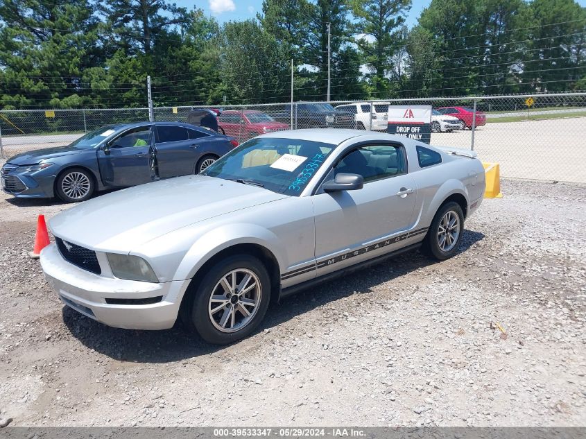 2005 Ford Mustang V6 Deluxe/V6 Premium VIN: 1ZVFT80N855166690 Lot: 39533347