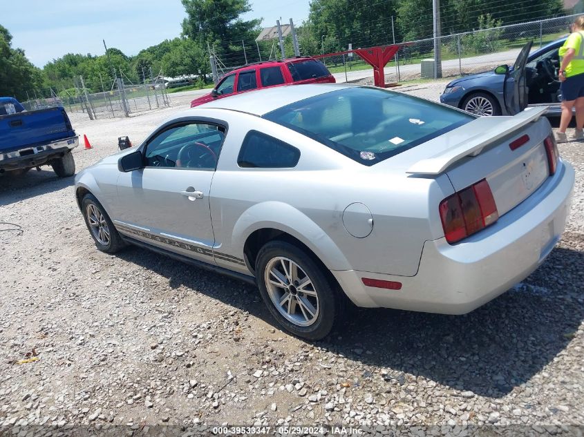 2005 Ford Mustang V6 Deluxe/V6 Premium VIN: 1ZVFT80N855166690 Lot: 39533347