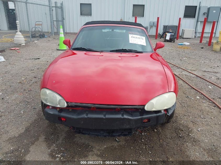 2002 Mazda Mx-5 Miata Cloth/Ls/Se VIN: JM1NB353620230987 Lot: 39533375