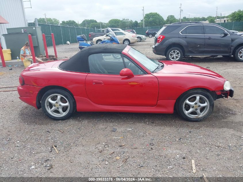 2002 Mazda Mx-5 Miata Cloth/Ls/Se VIN: JM1NB353620230987 Lot: 39533375