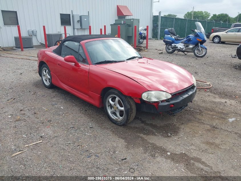 2002 Mazda Mx-5 Miata Cloth/Ls/Se VIN: JM1NB353620230987 Lot: 39533375