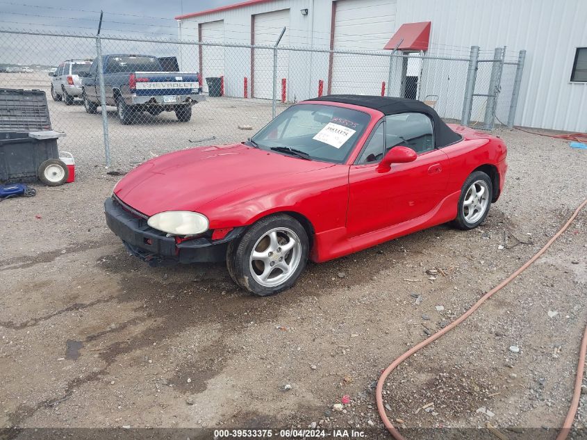 2002 Mazda Mx-5 Miata Cloth/Ls/Se VIN: JM1NB353620230987 Lot: 39533375