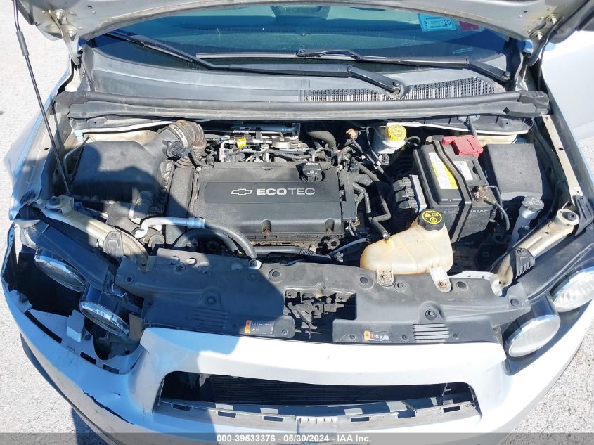 2015 Chevrolet Sonic Lt Auto VIN: 1G1JC5SG0F4139719 Lot: 39533376