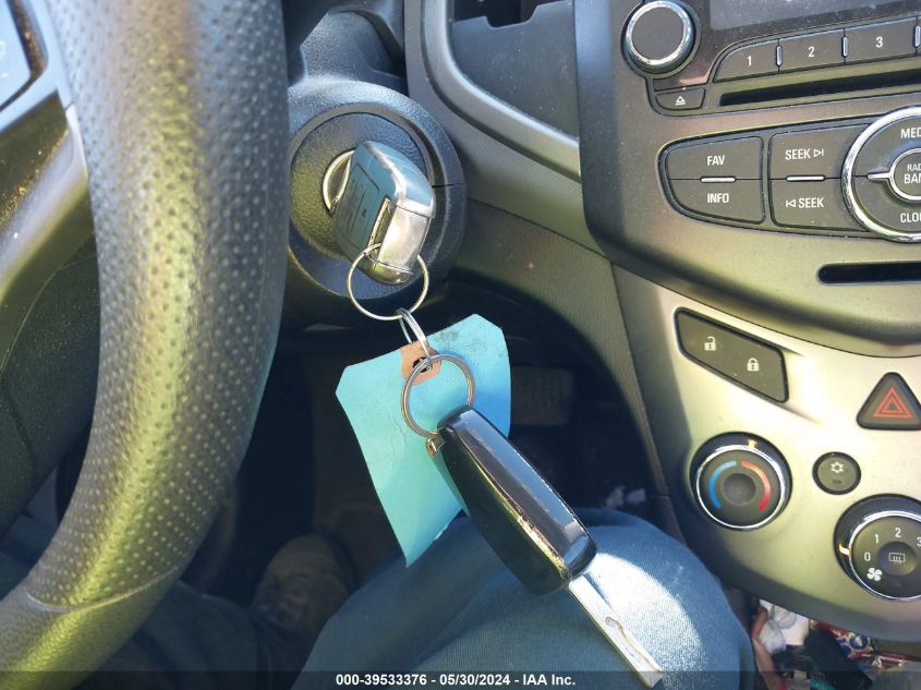 2015 Chevrolet Sonic Lt Auto VIN: 1G1JC5SG0F4139719 Lot: 39533376