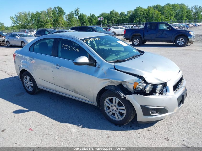 2015 Chevrolet Sonic Lt Auto VIN: 1G1JC5SG0F4139719 Lot: 39533376