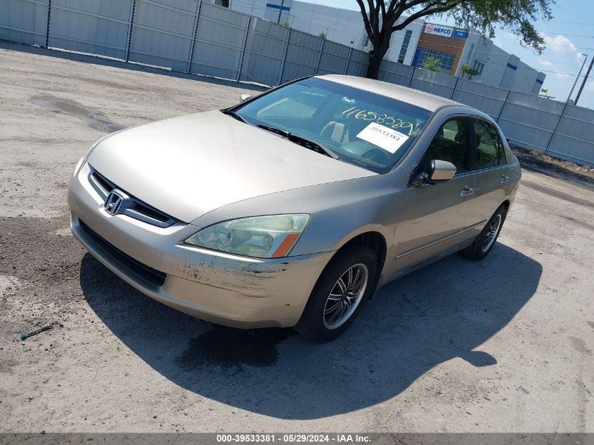 2005 Honda Accord 2.4 Lx VIN: 1HGCM55485A040825 Lot: 39533381