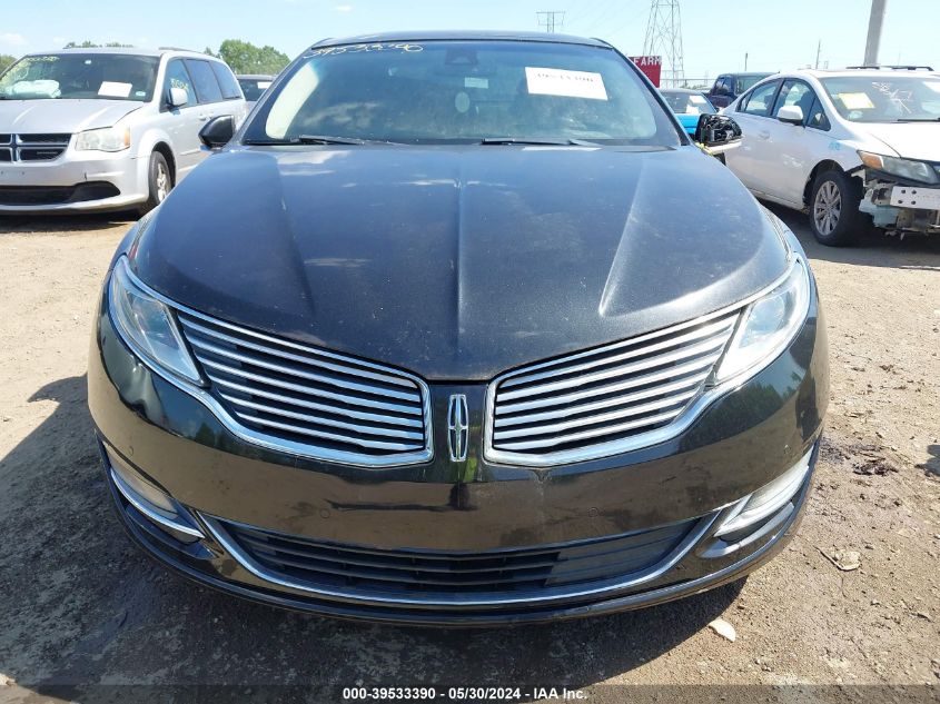 2014 Lincoln Mkz VIN: 3LN6L2JK5ER802527 Lot: 39533390