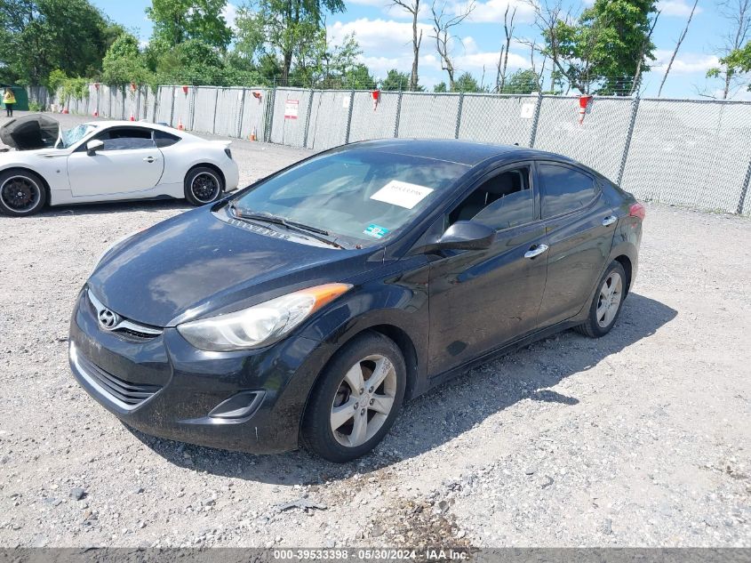 2013 Hyundai Elantra Gls VIN: KMHDH4AE5DU002767 Lot: 39533398