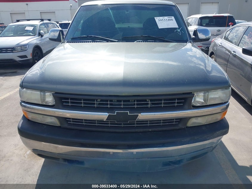 2002 Chevrolet Silverado 1500 Ls VIN: 2GCEK19T621142007 Lot: 39533400