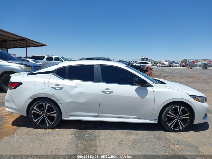 2021 Nissan Sentra Sr Xtronic Cvt VIN: 3N1AB8DV9MY277361 Lot: 39533405