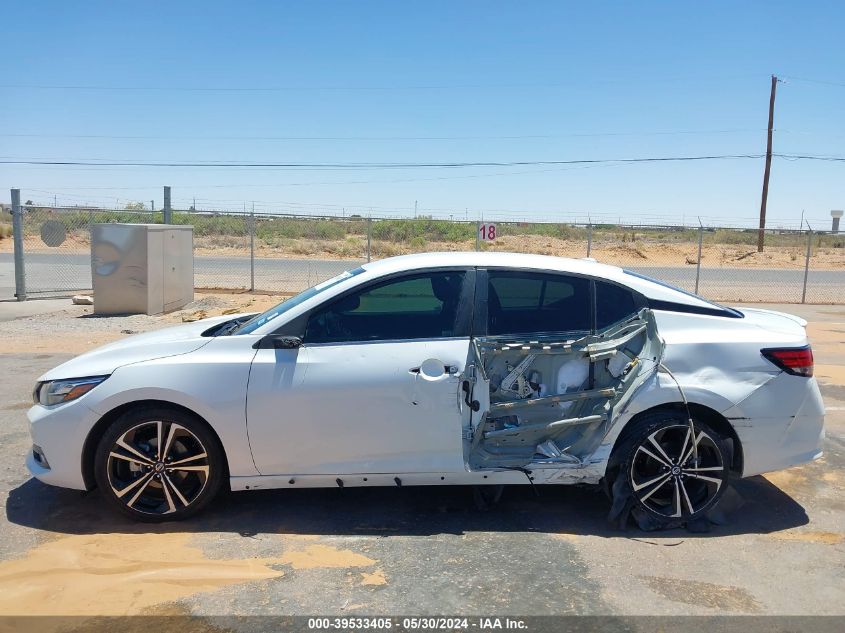 2021 Nissan Sentra Sr Xtronic Cvt VIN: 3N1AB8DV9MY277361 Lot: 39533405