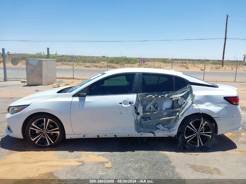 2021 Nissan Sentra Sr Xtronic Cvt VIN: 3N1AB8DV9MY277361 Lot: 39533405