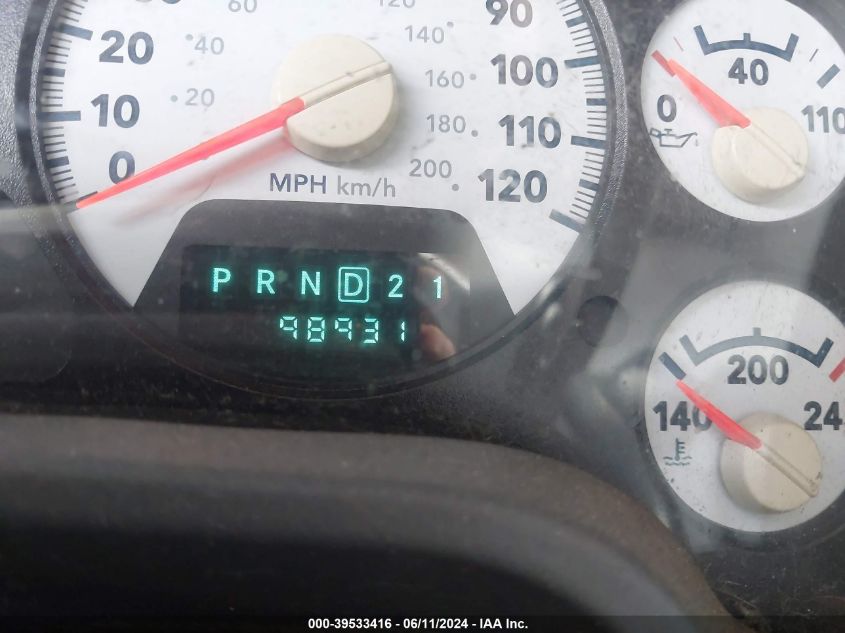 2007 Dodge Ram 2500 Slt/Trx4 Off Road/Sport/Power Wagon VIN: 3D3KS28C27G743690 Lot: 39533416