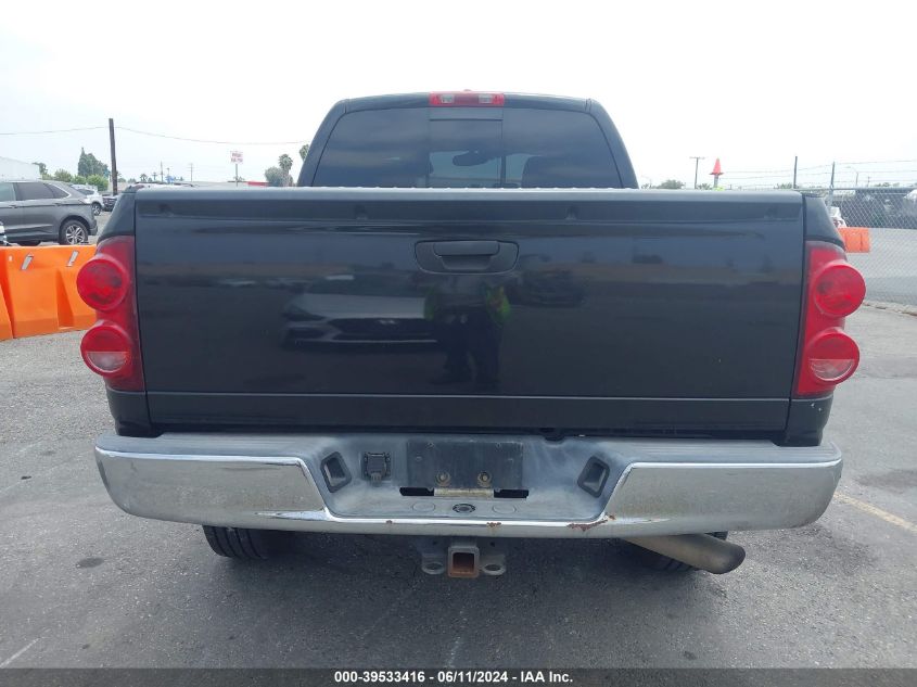 2007 Dodge Ram 2500 Slt/Trx4 Off Road/Sport/Power Wagon VIN: 3D3KS28C27G743690 Lot: 39533416