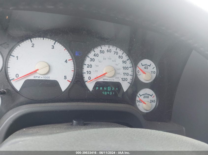 2007 Dodge Ram 2500 Slt/Trx4 Off Road/Sport/Power Wagon VIN: 3D3KS28C27G743690 Lot: 39533416