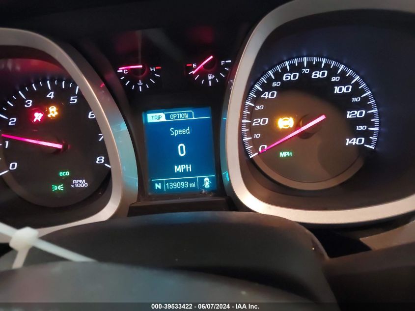 2014 Chevrolet Equinox 1Lt VIN: 2GNALBEK0E6132070 Lot: 39533422