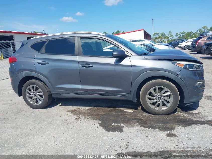 2016 Hyundai Tucson Se VIN: KM8J33A42GU148907 Lot: 39533427