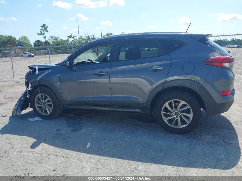 2016 Hyundai Tucson Se VIN: KM8J33A42GU148907 Lot: 39533427