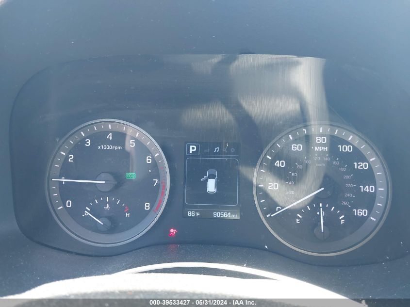 2016 Hyundai Tucson Se VIN: KM8J33A42GU148907 Lot: 39533427